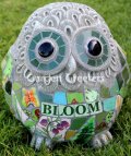 picture of LARGE OWL MOSAIC STATUE OWL MOSAIC