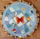picture of MOSAIC BUTTERFLY STEPPING STONE MOSAIC WALL DECOR-bb