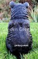 picture of BEAR WITH SOLAR LIGHT STATUE SOLAR BEAR LANTERN FIGURINE