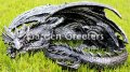 picture of SLEEPING DRAGON GOTHIC STATUE DRAGON FIGURINE