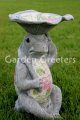 picture of MOSAIC FROG BIRDFEEDER FROG MOSAIC STATUE