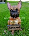 picture of FRENCH BULLDOG STATUE FIGURINE BULLDOG STATUE
