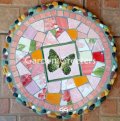 picture of MOSAIC BUTTERFLY STEPPING STONE MOSAIC WALL DECOR-bP