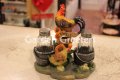 picture of CHICKEN ROOSTER SALT & PEPPER SHAKER
