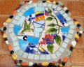 picture of MOSAIC STEPPING STONE MOSAIC WALL ART MOSAIC WALL DECOR-bhbb