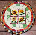 picture of MOSAIC STEPPING STONE MOSAIC WALL ART MOSAIC WALL DECOR