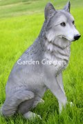 picture of WOLF STATUE