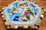 picture of MOSAIC STEPPING STONE MOSAIC WALL ART MOSAIC WALL DECOR-bhbb