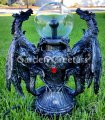 picture of DRAGON WITH ELECTRIC BALL/LIGHT STATUE FIGURINE