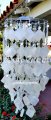 picture of SOLAR CAPIZ SHELL WINDCHIMES/CHANDELIER WHITE SQUARE CAPIZ WITH