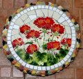 picture of MOSAIC STEPPING STONE MOSAIC WALL ART MOSAIC WALL DECOR