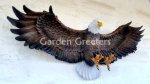 picture of AMERICAN BALD EAGLE WALL PLAQUE STATUE