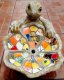 picture of MOSAIC TURTLE BIRDFEEDER TURTLE MOSAIC BIRDBATH