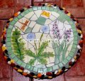 picture of MOSAIC STEPPING STONE MOSAIC WALL ART MOSAIC WALL DECOR