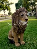 picture of AFRICAN LION STATUE LION STATUE