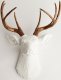 picture of DEER HEAD WHITE/BRONZE