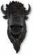 picture of BISON BUFFALO HEAD WALL MOUNT