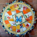 picture of MOSAIC BUTTERFLY STEPPING STONE MOSAIC WALL DECOR-bo