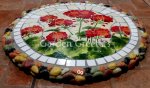 picture of MOSAIC STEPPING STONE MOSAIC WALL ART MOSAIC WALL DECOR