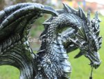 picture of DRAGON STATUE WITH SOLAR LIGHT LANTERN