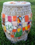 Mosaic clearance garden stool