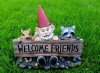 picture of GNOME RACCOON SQUIRREL STATUE FIGURINE