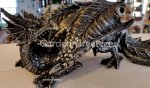 picture of DRAGON STATUE DRAGON GOTHIC FIGURINE