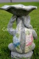 picture of MOSAIC FROG BIRDFEEDER FROG MOSAIC STATUE