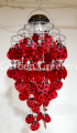 picture of Ladybug Solar Capiz Shell Windchimes/Chandelier Ladybug Capiz Ch