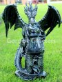 picture of DRAGON STATUE WITH SOLAR LIGHT LANTERN