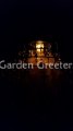 picture of SOLAR CAPIZ SHELL WINDCHIMES/CHANDELIER WHITE CAPIZ CHIMES