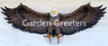 picture of AMERICAN BALD EAGLE WALL PLAQUE STATUE