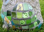 picture of LARGE OWL MOSAIC STATUE OWL MOSAIC