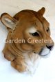 picture of MOUNTAIN LION HEAD WALL MOUNT STATUE