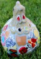 picture of ROOSTER HEN MOSAIC STATUE ROOSTER HEN MOSAIC