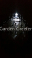 picture of Solar Capiz Shell Windchimes/Chandelier White Capiz Chimes SQUAR