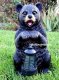 picture of BEAR WITH SOLAR LIGHT STATUE SOLAR BEAR LANTERN FIGURINE