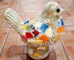 picture of BIRD MOSAIC BIRD STATUE BIRD MOSAIC GARDEN DECOR