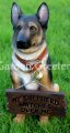picture of GERMAN SHEPHERD STATUE