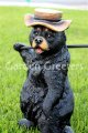 picture of BEAR STATUE WITH SOLAR LIGHT