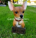 picture of CHIHUAHUA STATUE CHIHUAHUA FIGURINE