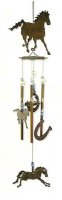 picture of 28" RUSTIC CHIME - HORSE