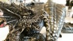 picture of DRAGON STATUE DRAGON GOTHIC FIGURINE
