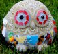 picture of OWL MOSAIC STATUE-bl