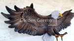 picture of AMERICAN BALD EAGLE WALL PLAQUE STATUE