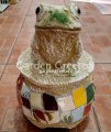 picture of MOSAIC FROG TOAD HOUSE MOSAIC FROG HOUSE MOSAIC TOAD HOUSE